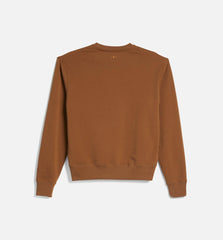 Pharrell Williams Basics Crew Sweashirt Mens Crew Brown