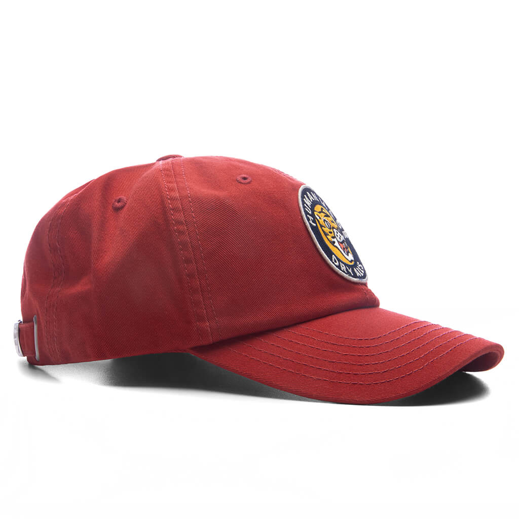 6 Panel Twill Cap 19 Red