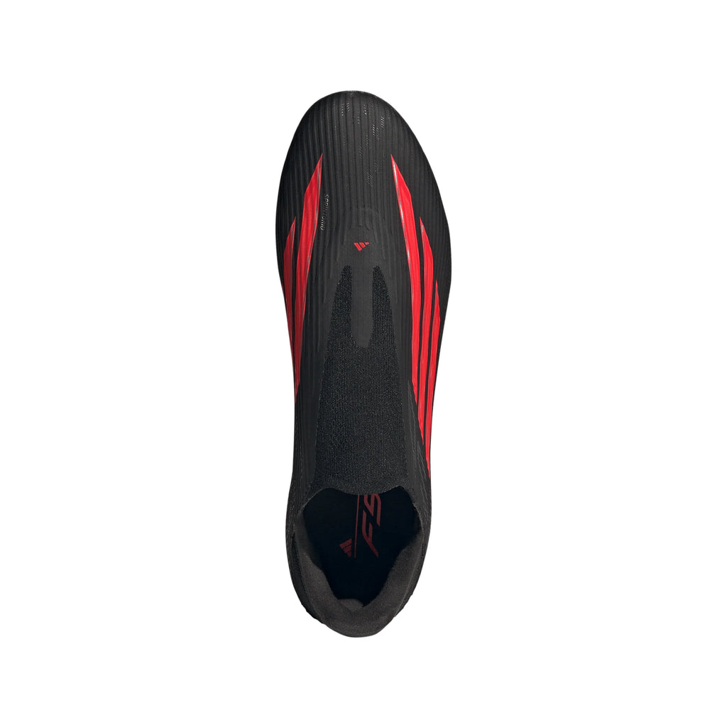 adidas F50 League Laceless FG MG Firm Ground Multi Ground Mens Soccer Cleats Black Red
