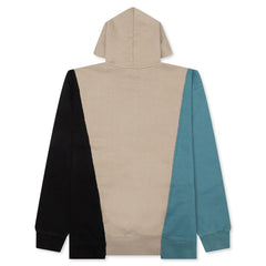 Designer Panel Hoodie Wave