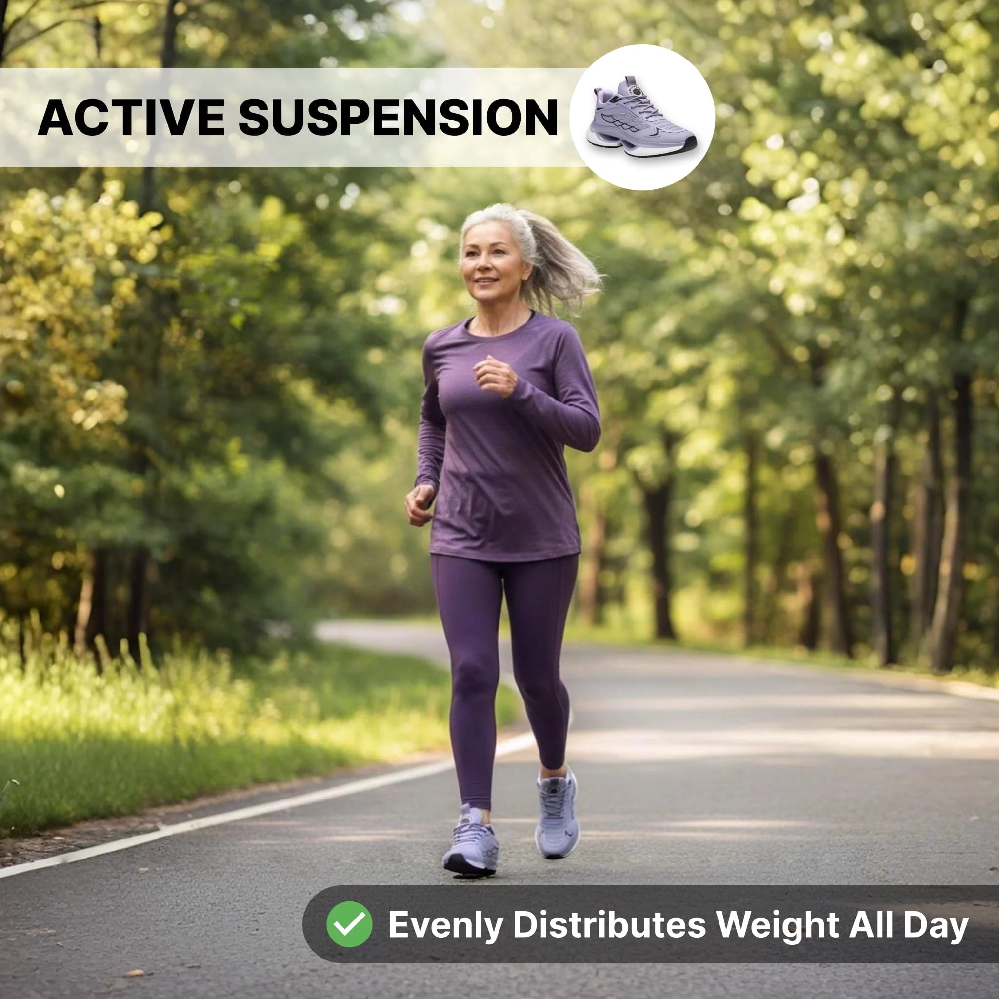Aerion Hands Free and Supportive Walking Shoes for Seniors