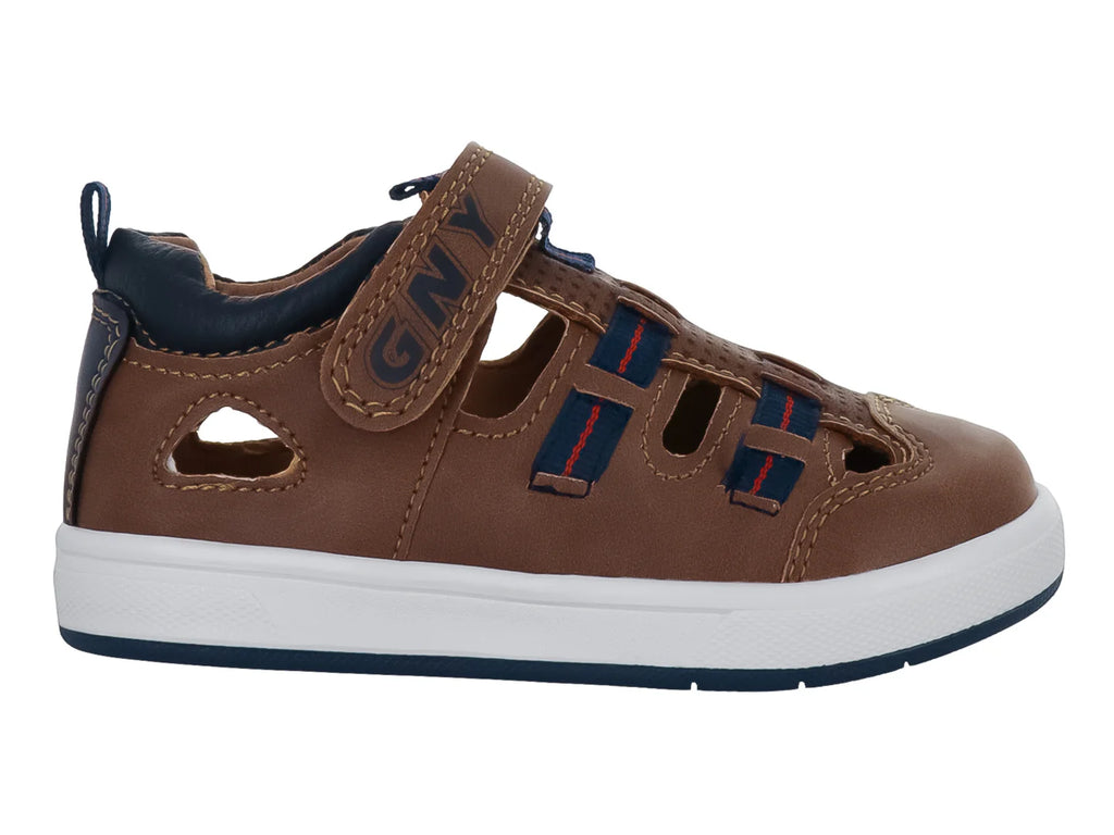Sandalias Guany Color Camel para Niño