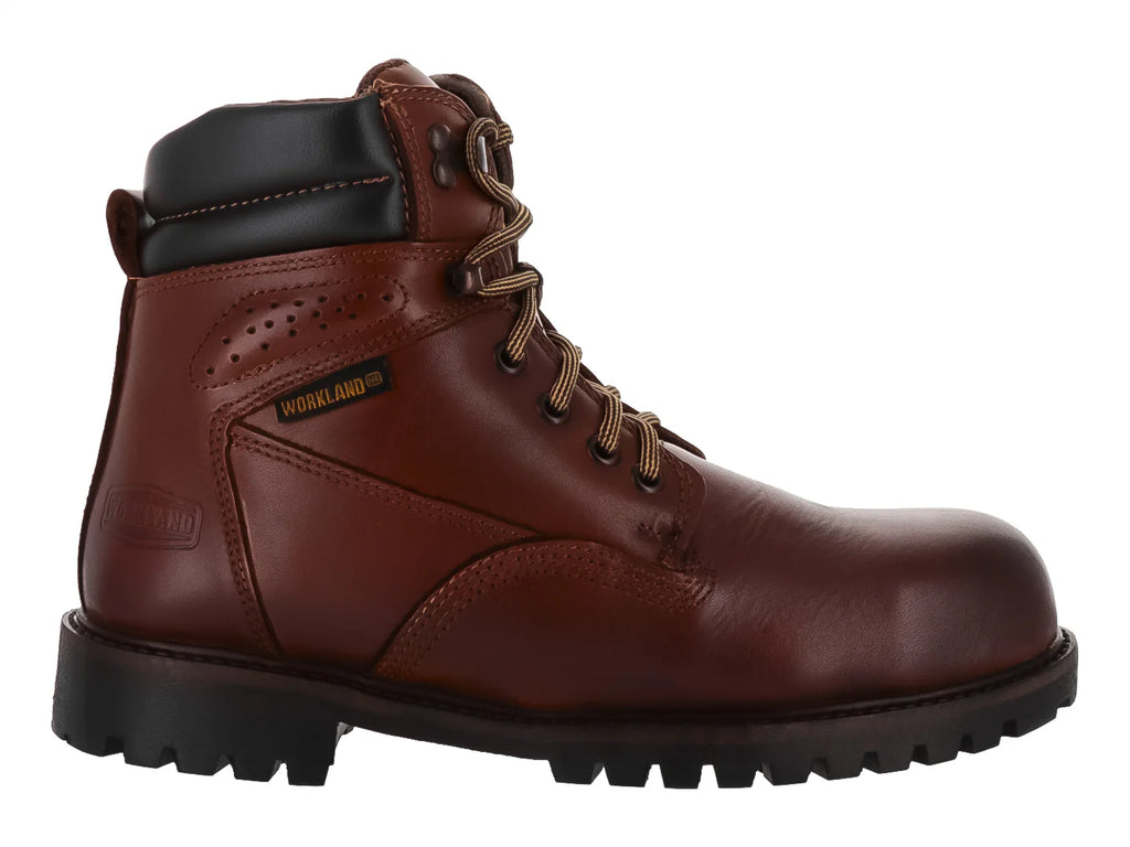 Botas Workland Borceguí Color Cajeta para Hombre