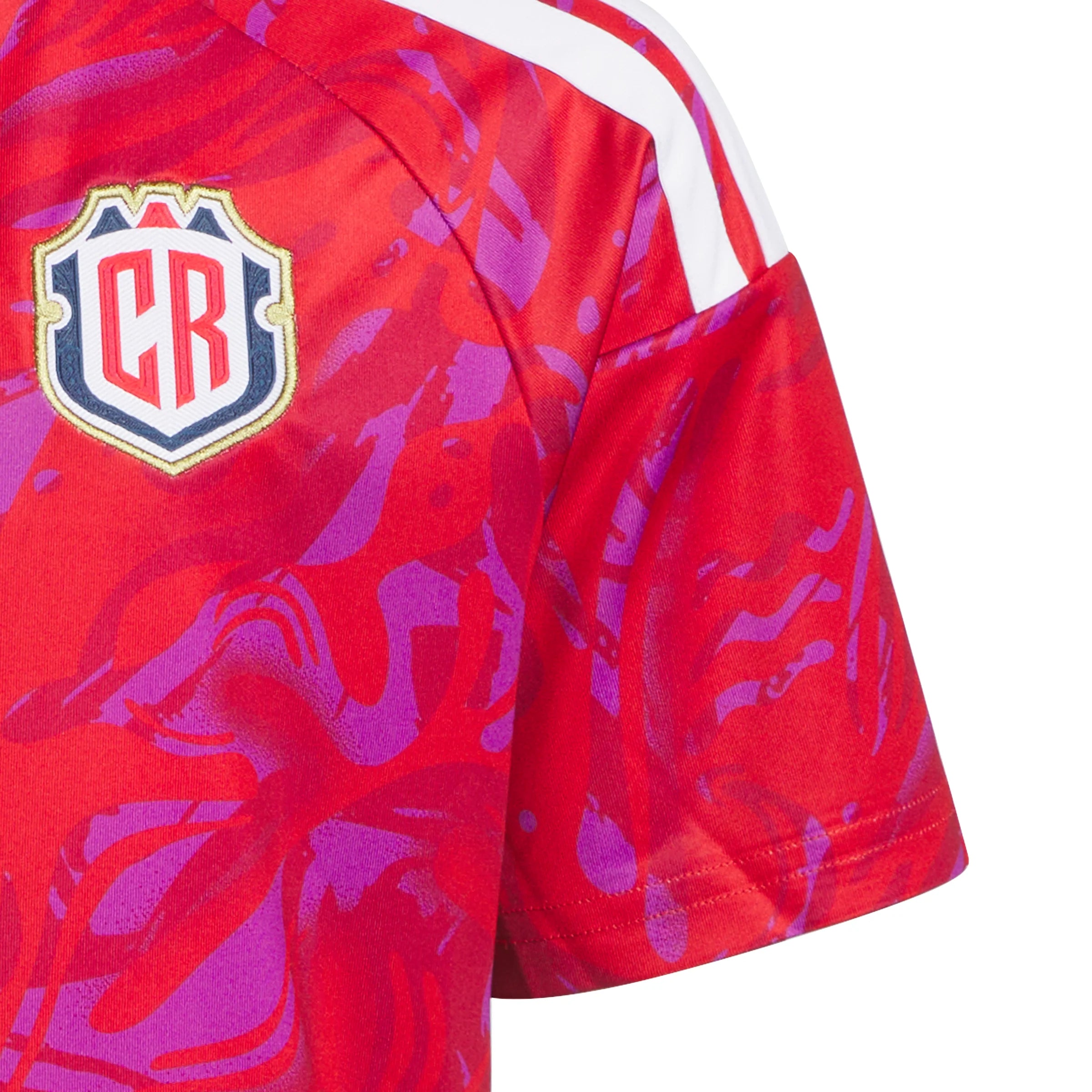adidas Costa Rica Home Youth Soccer Jersey 26 Red