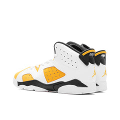 Air Jordan 6 Retro PS White Yellow Ochre Black
