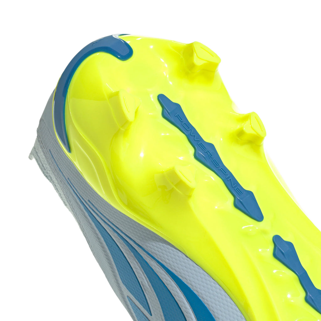 adidas Predator League Laceless FG Firm Ground Mens Soccer Cleats Sky Blue Yellow