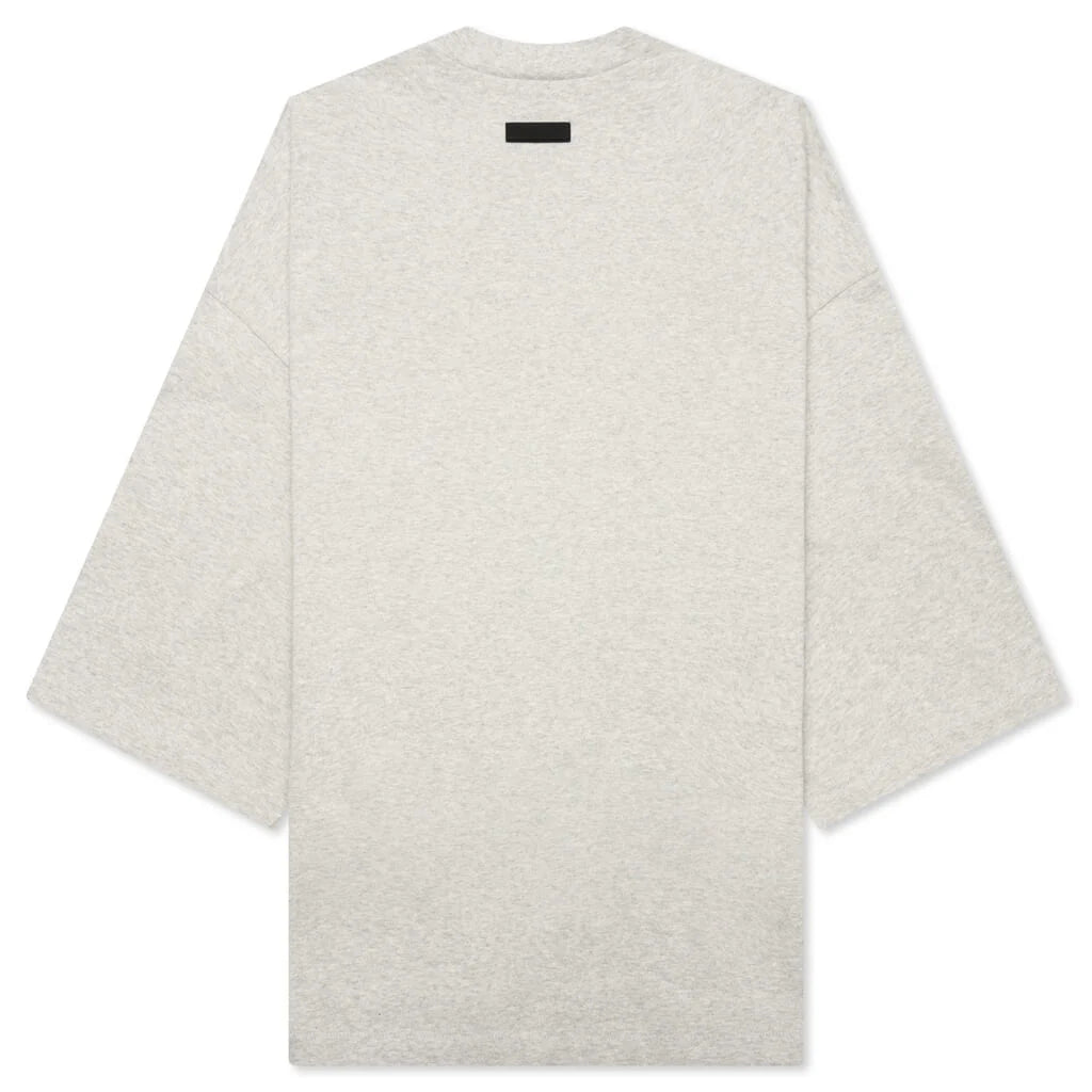 Football Tee Light Heather Grey