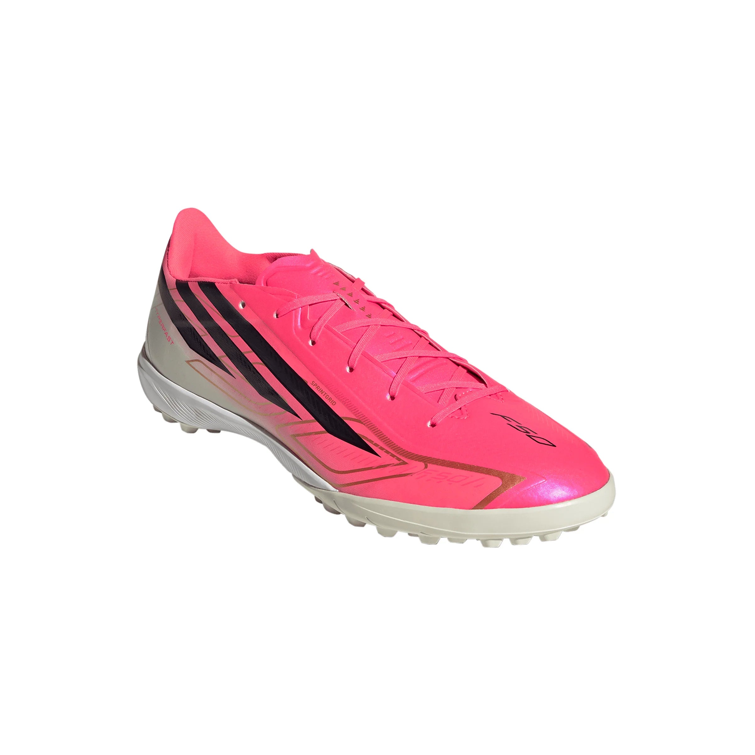 adidas F50 Hyperfast League Turf Mens Soccer Cleats Turquesa Black Gold