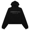 Kids Fleece Hoodie Jet Black