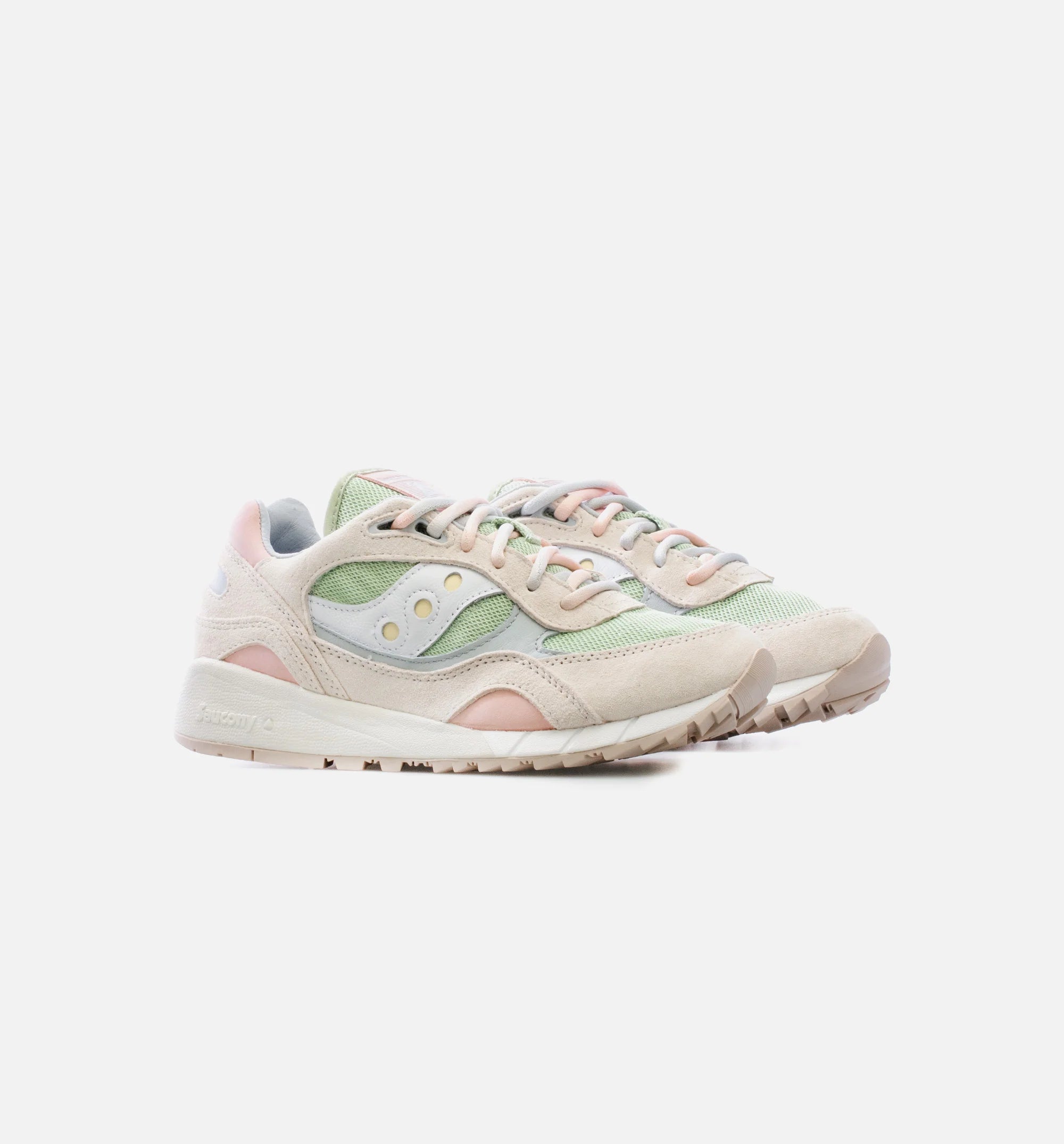 Shadow 6000 Stoney Creek Mens Lifestyle Shoe White Green Pink