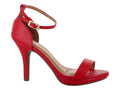 Sandalias de Tacón Alto Vizzano Rojas para Mujer