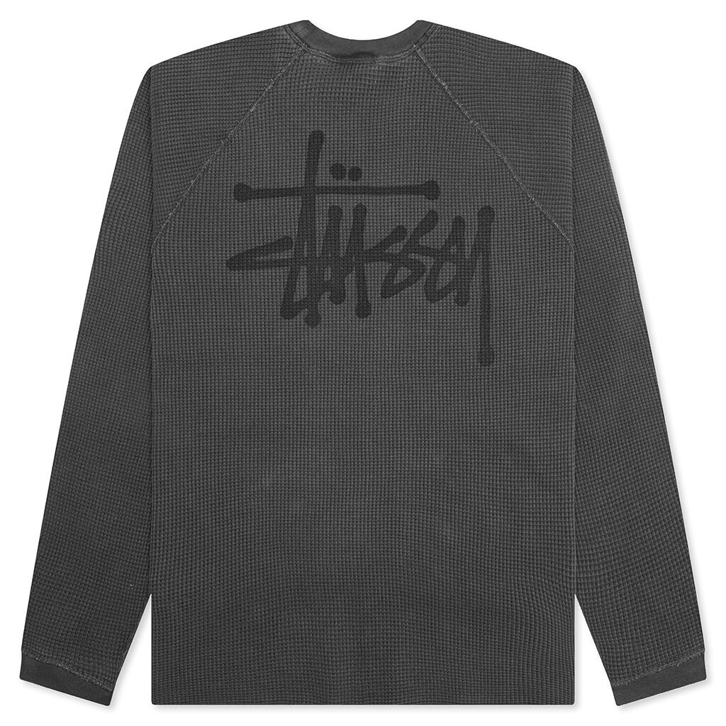 Raglan Thermal Basic Stock Washed Black