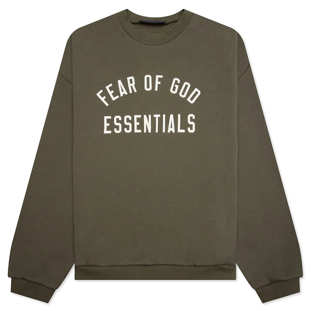 Fleece Crewneck Military