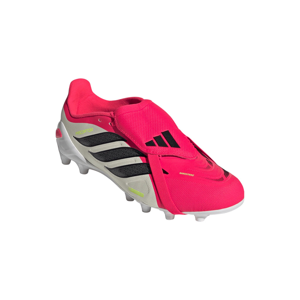 adidas Predator League Fold Over Tongue AG Artificial Ground Youth Soccer Cleats Red Black White
