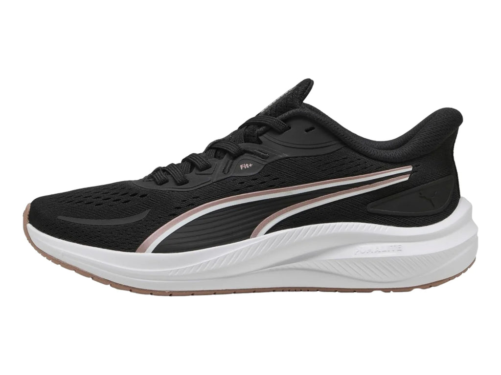 Tenis PUMA Skyrocket Lite 2 Negro y Oro Rosa para Mujer