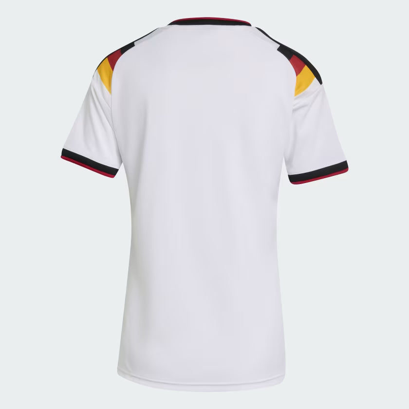 adidas Germany Home Womens Soccer Jersey 26 White