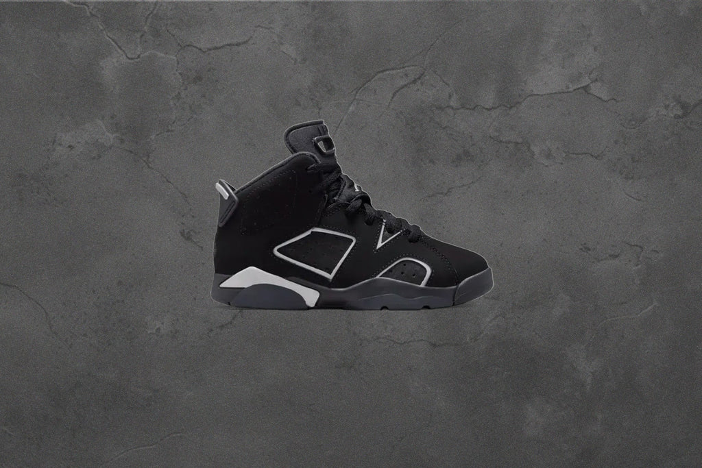 Air Jordan 6 Retro Cap and Gown PS Black Reflect Silver Black