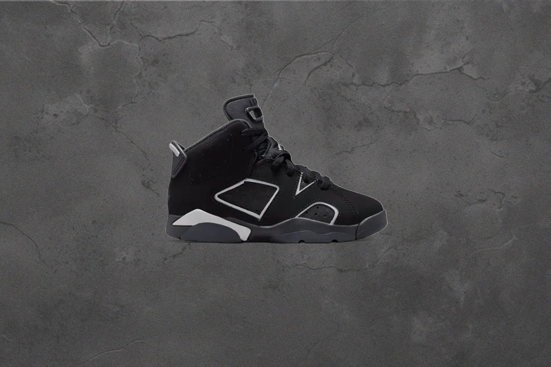 Air Jordan 6 Retro Cap and Gown PS Black Reflect Silver Black