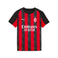 PUMA AC Milan Home Youth Soccer Jersey 25 26 Red Black