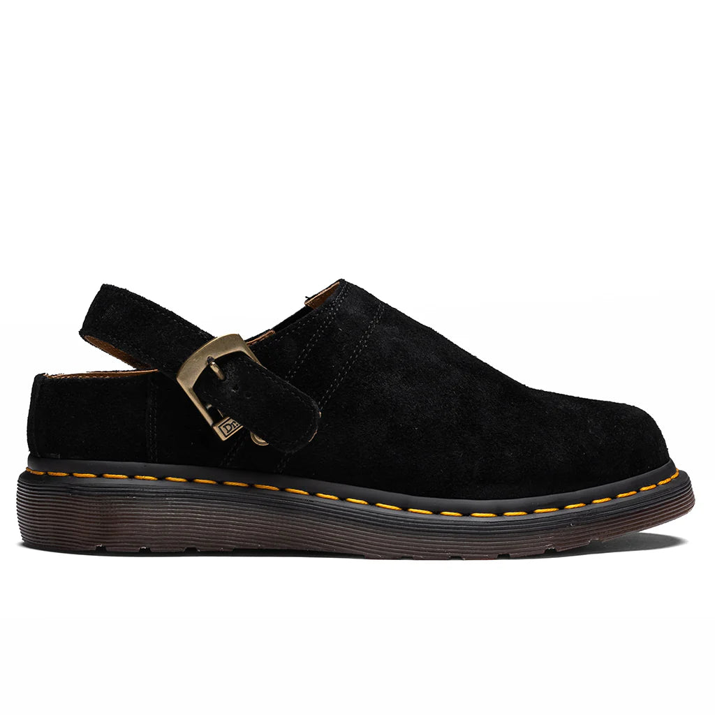 Isham Desert Oasis Suede Black