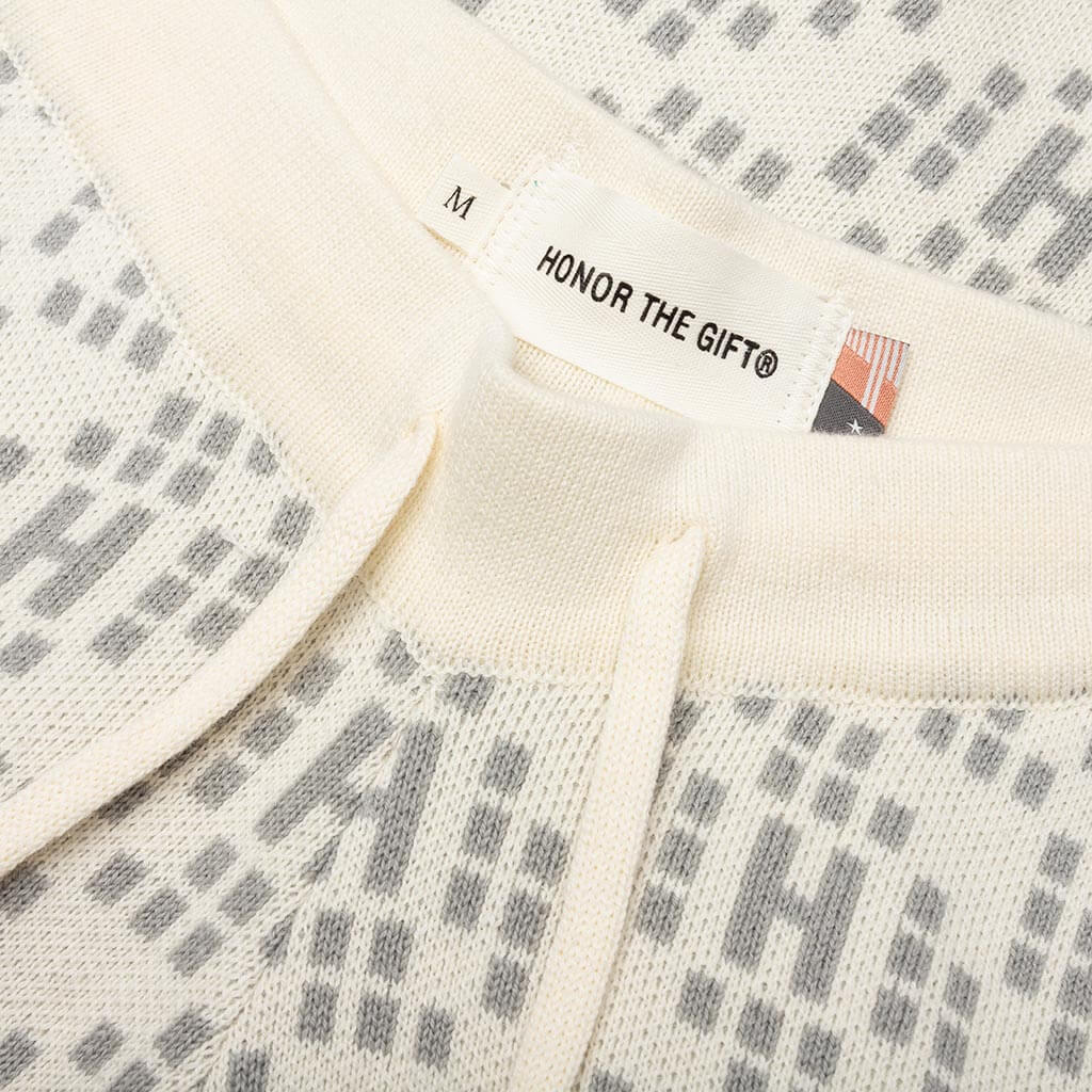 H Knit Short Bone