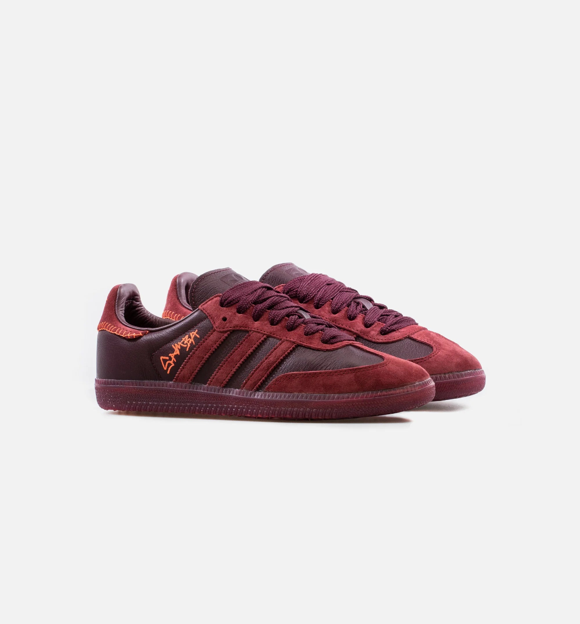Jonah Hill Samba Mens Lifestyle Shoe Maroon Ecru Tint