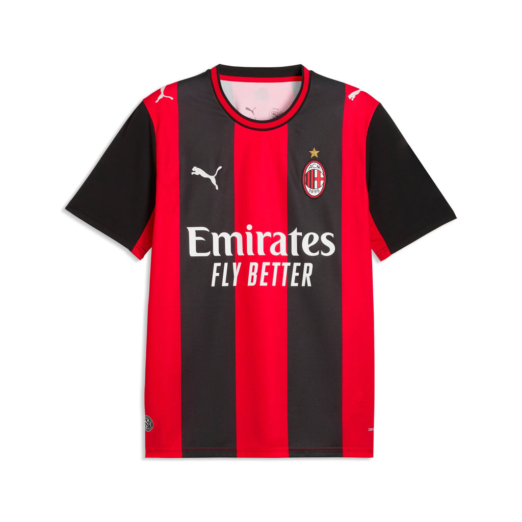 PUMA AC Milan Home Mens Soccer Jersey 2026 Black Red