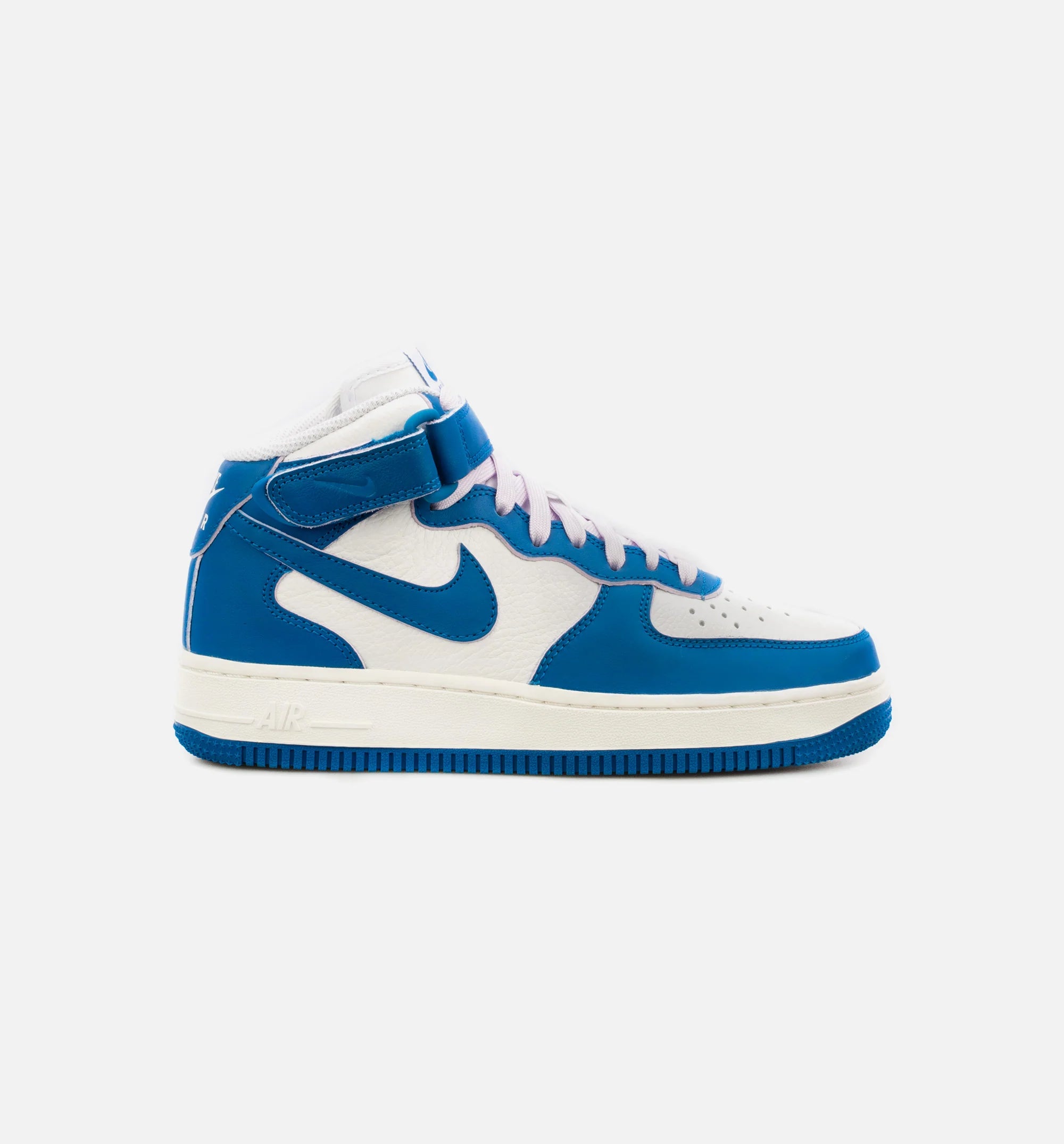 Air Force 1 Mid Womens Lifestyle Shoe Blue White