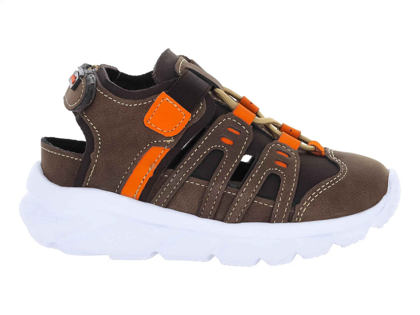 Sandalias Coqueta Café para Niño