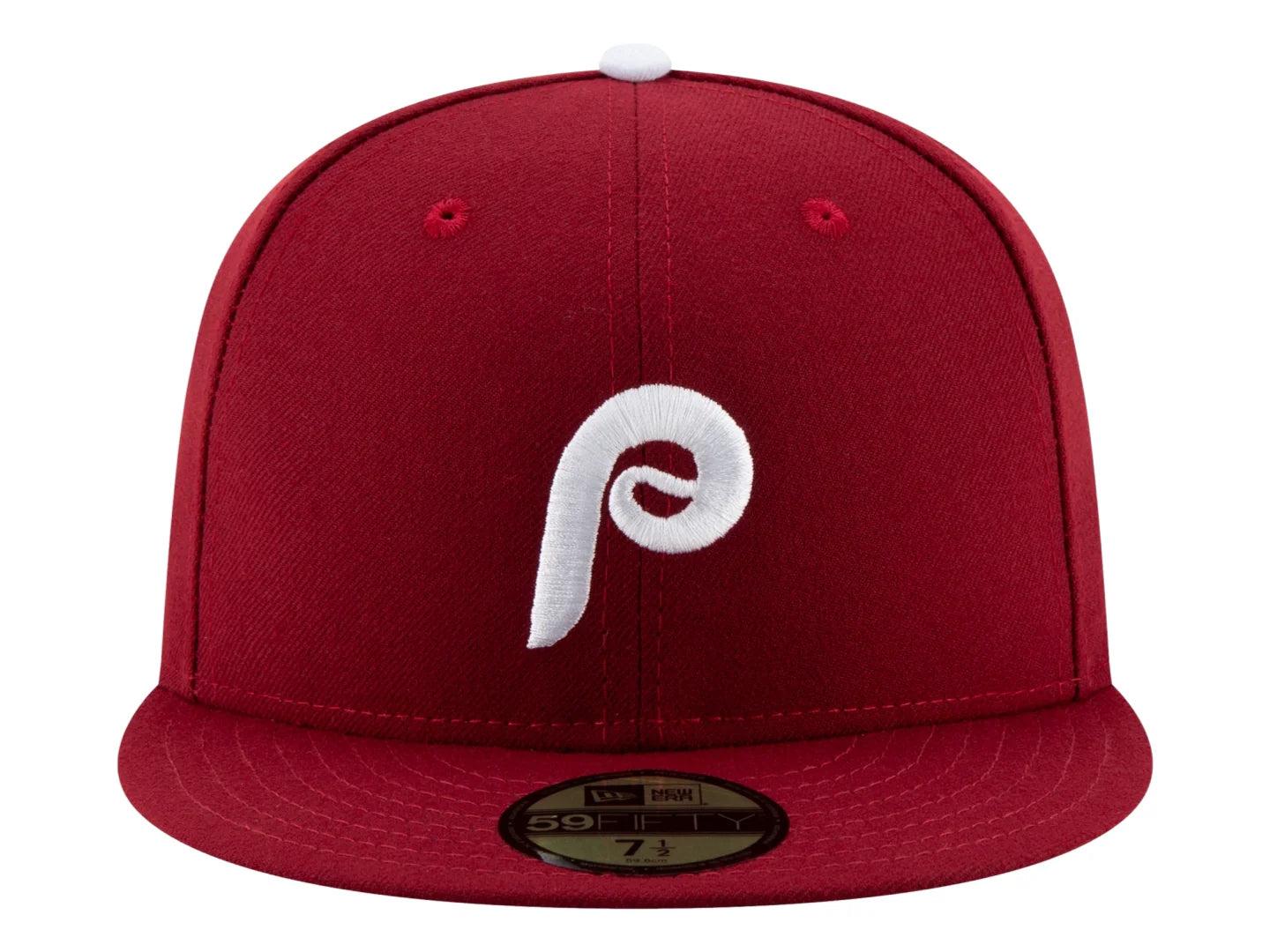 Gorra New Era Philadelphia Phillies Rojo Oscuro para Hombre