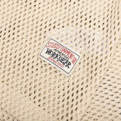 Cotton Big Mesh Tank Natural