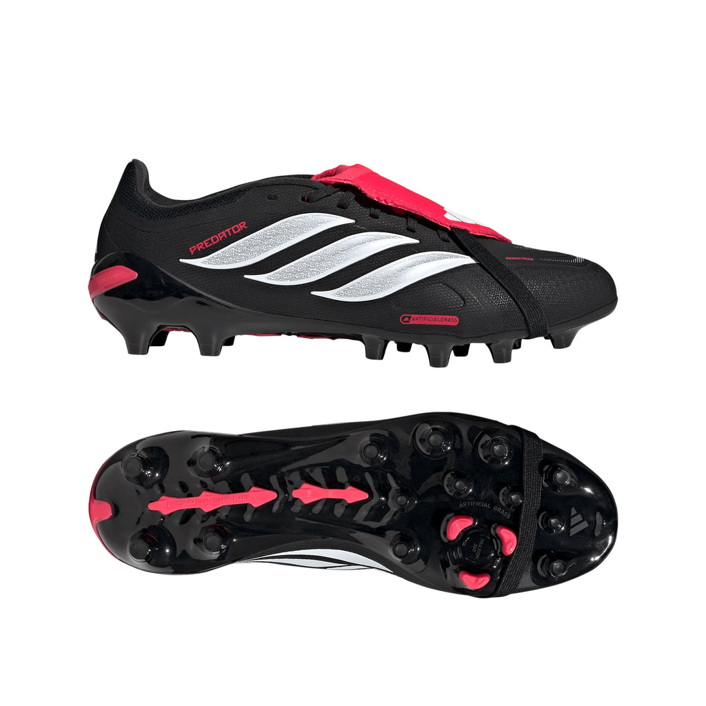 adidas Predator League Fold Over Tongue AG Artificial Ground Mens Soccer Cleats Black