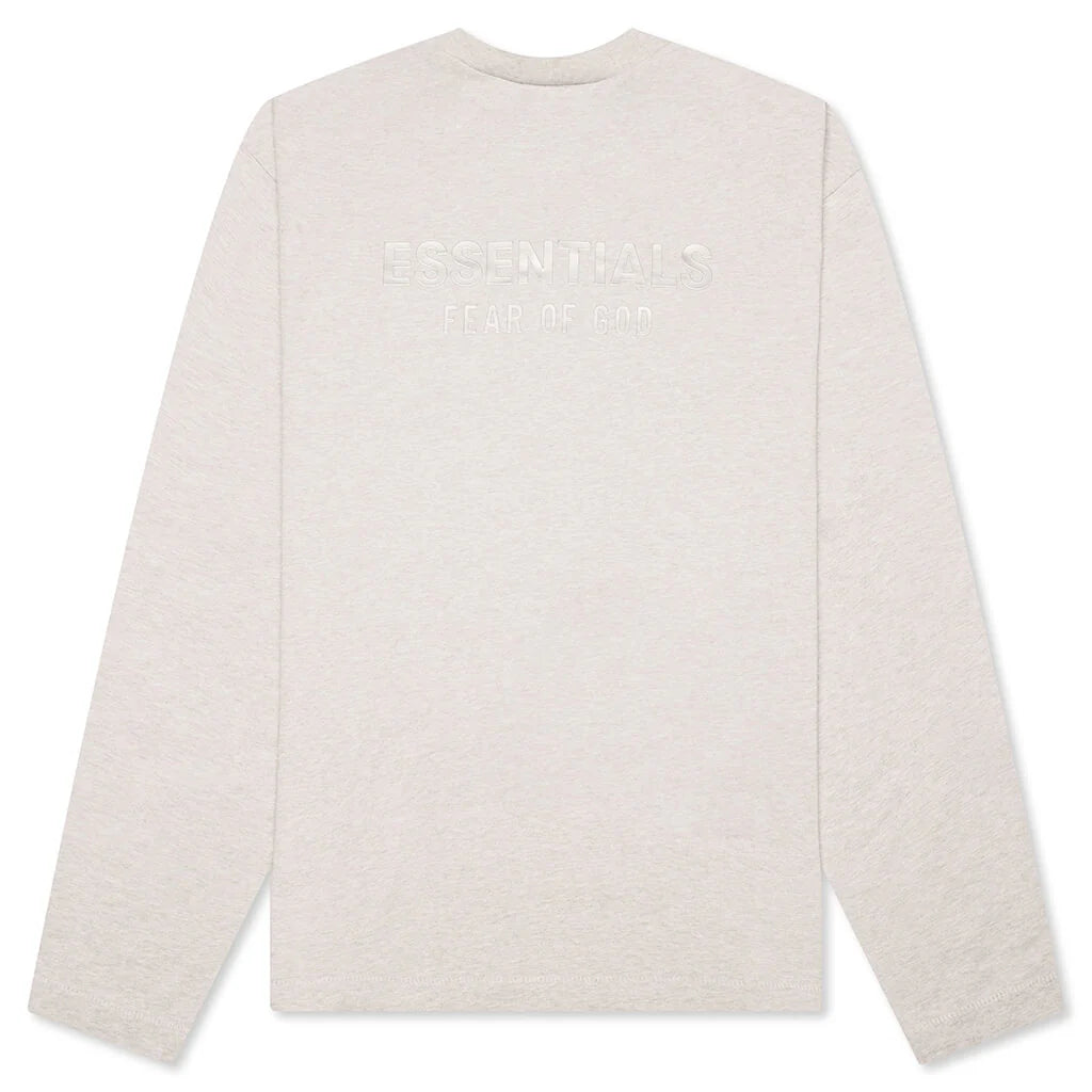 Classic L S T Shirt Heather Stone
