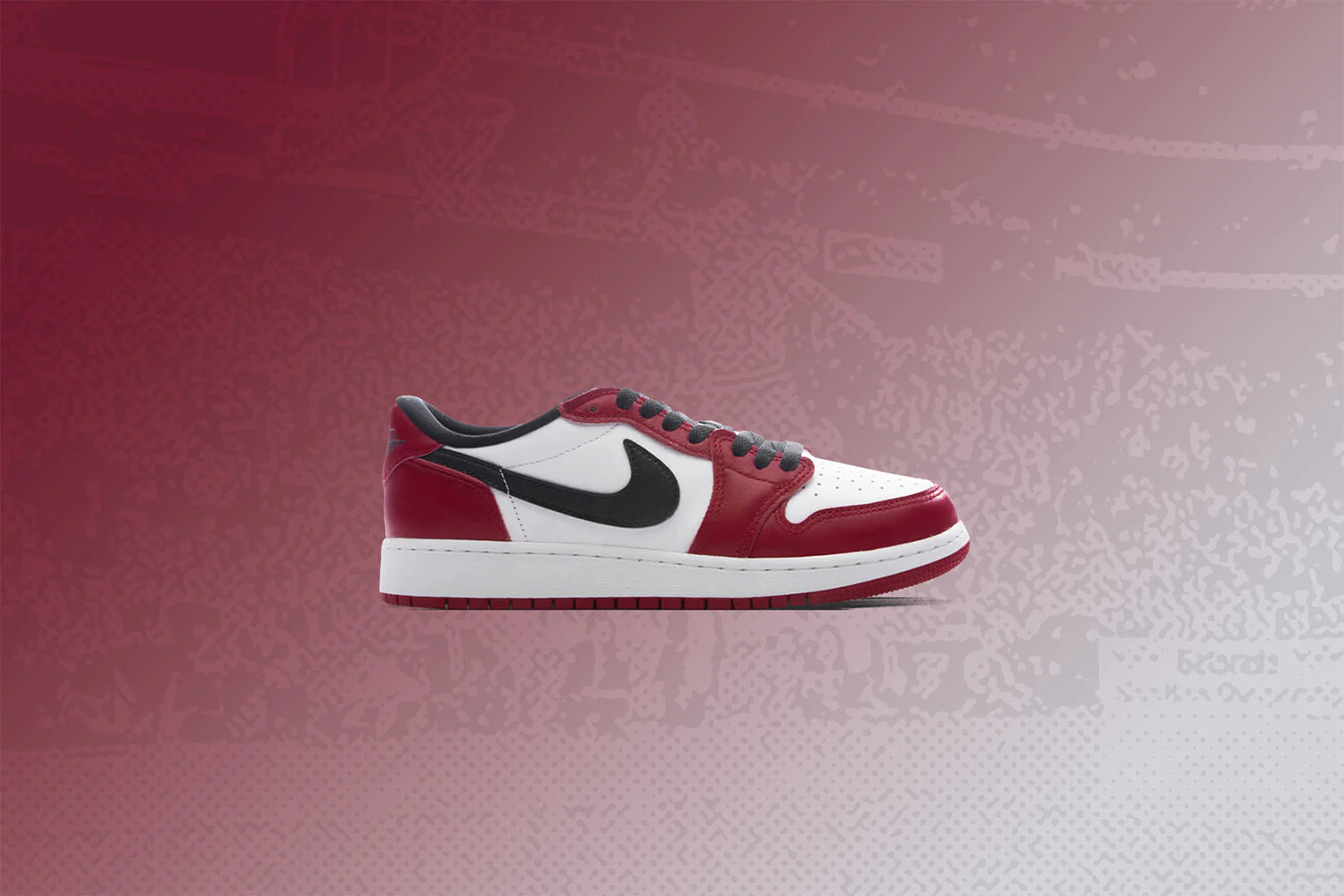 Air Jordan 1 Retro Low OG Chicago GS Varsity Red Black Summit White