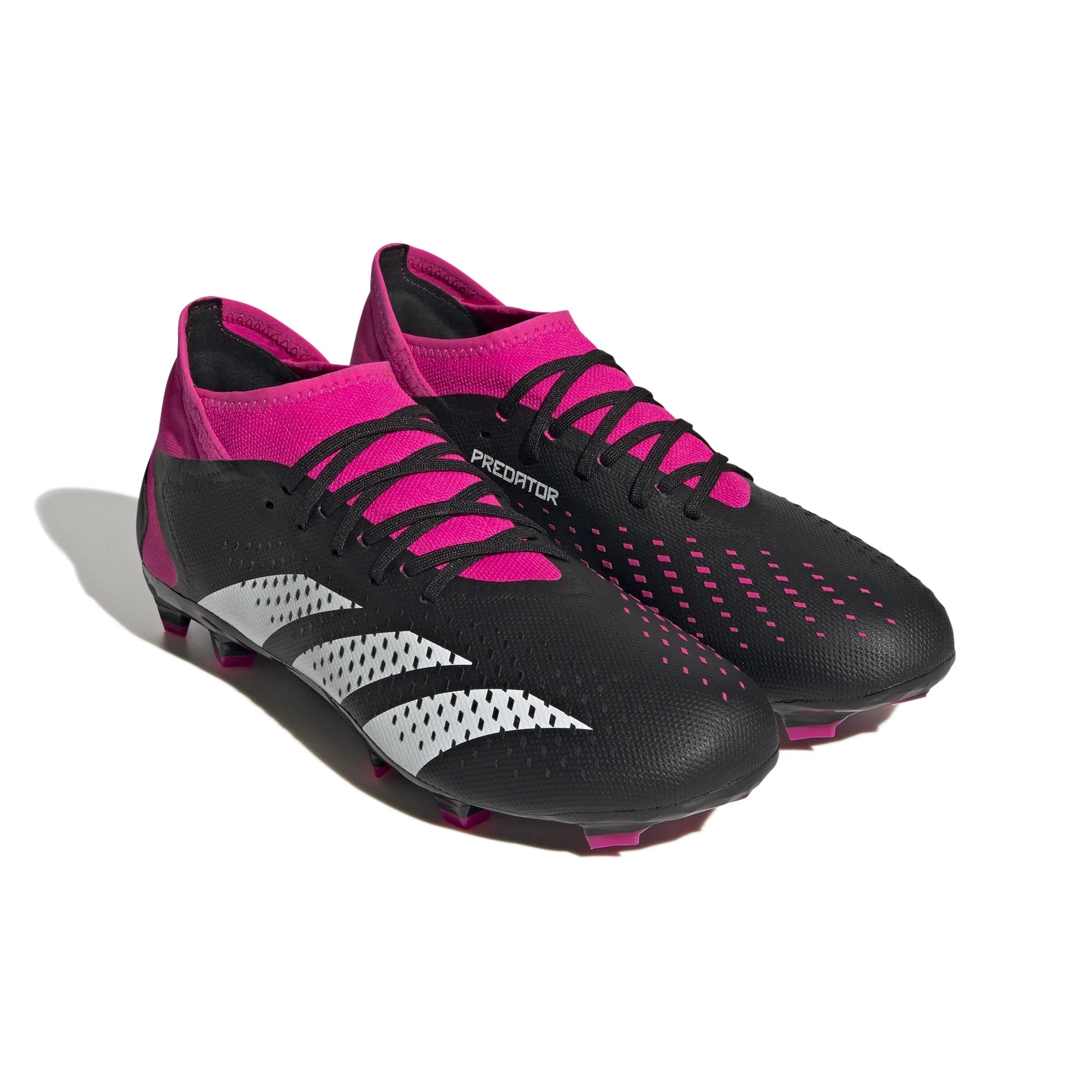 adidas Predator Accuracy3 FG Firm Ground Soccer Cleats Black Pink