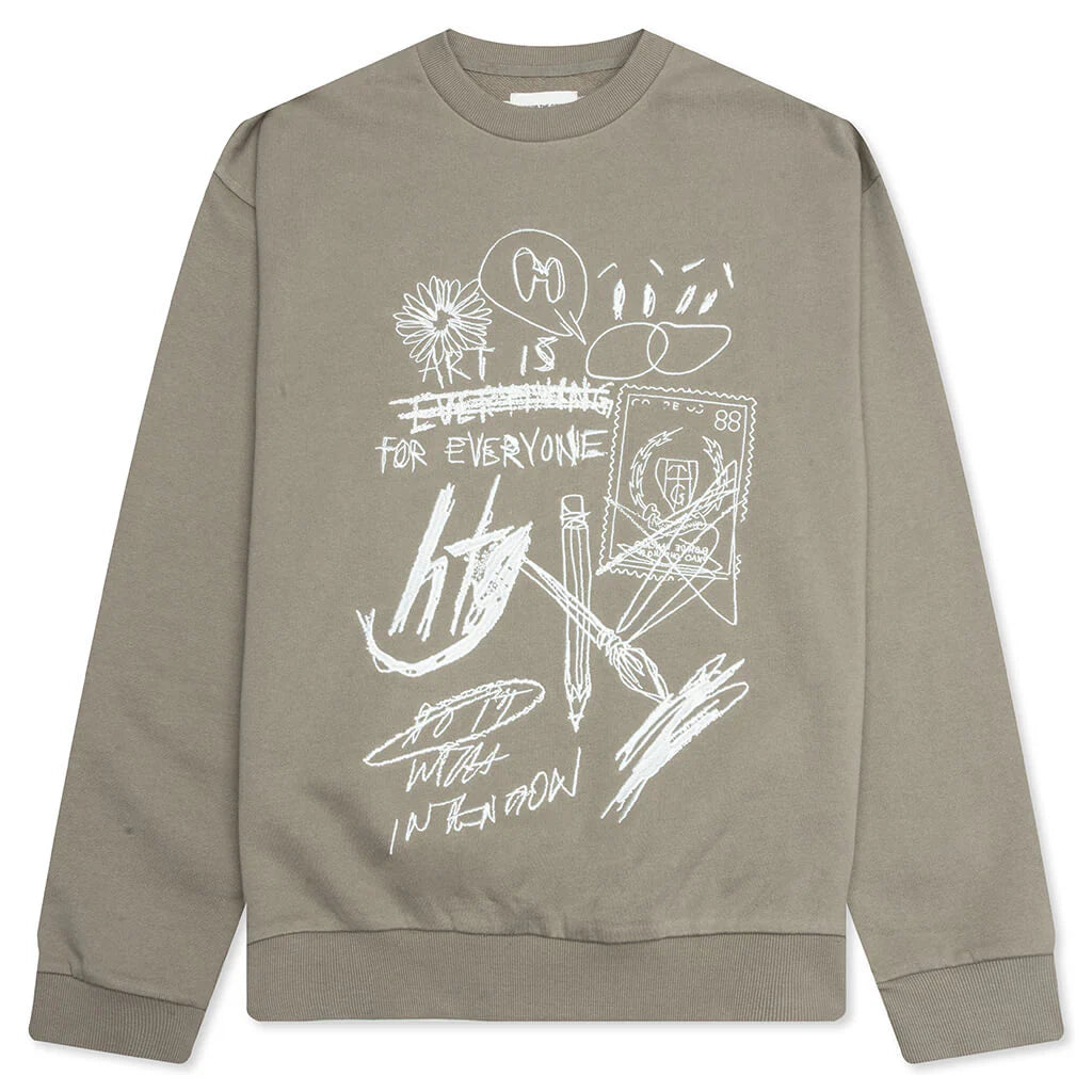 Quick Sketch Crewneck Taupe