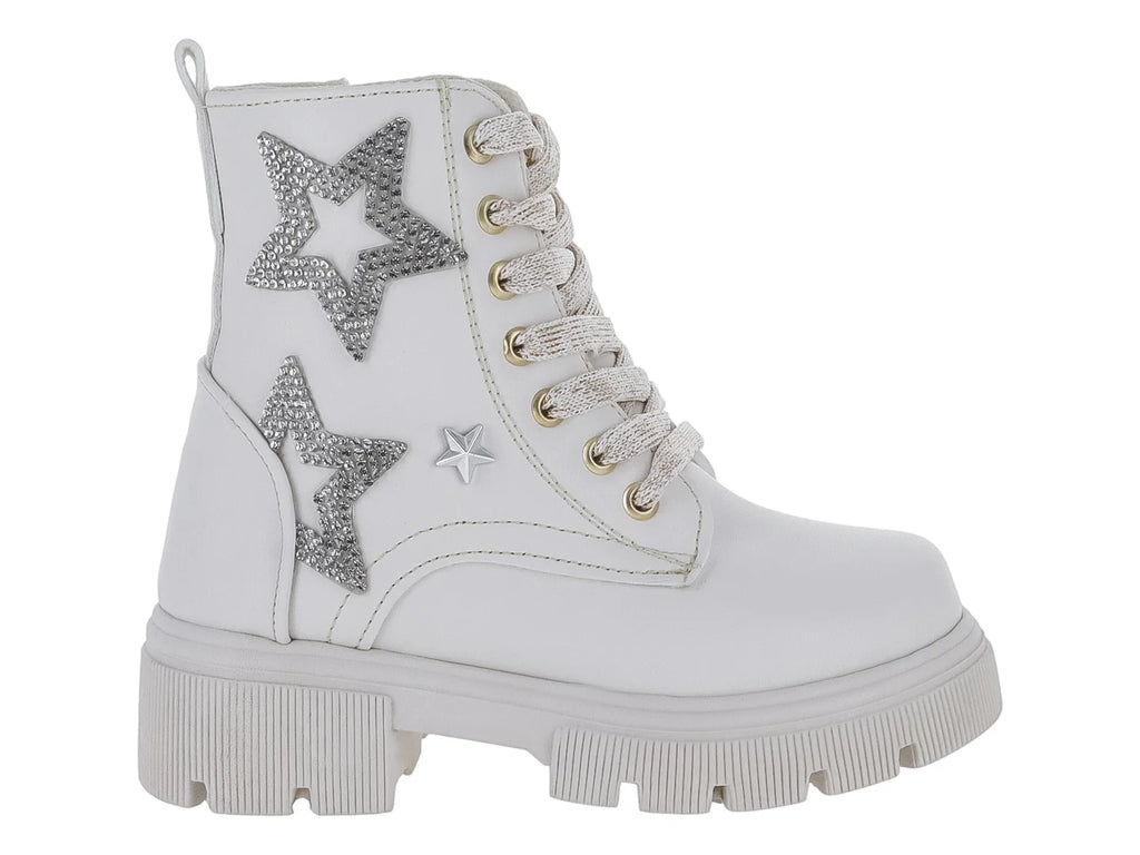 Botas Miroslava Nairobi Blanco para Niña