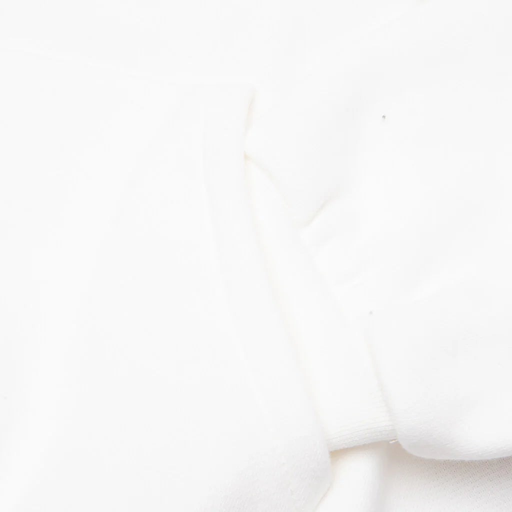 Kids Fleece Hoodie Cloud White