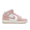 Air Jordan 1 Mid SE GS White Legend Pink Sail