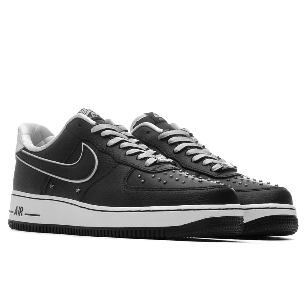 Air Force 1 07 PRM Black Summit White Metallic Dark Grey