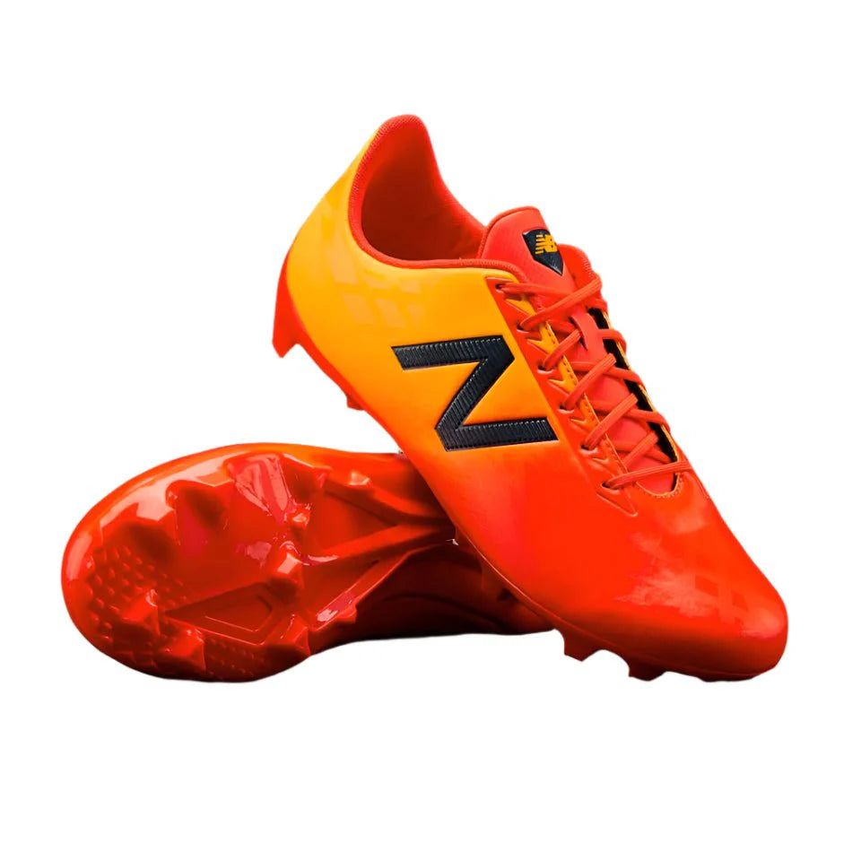 New Balance Furon 40 Dispatch FG Firm Ground Soccer Cleats Flame Azteca Gold