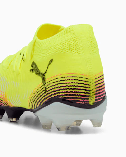 PUMA Future 8 Match FG AG Womens Firm Multi Ground Football Boots Yellow