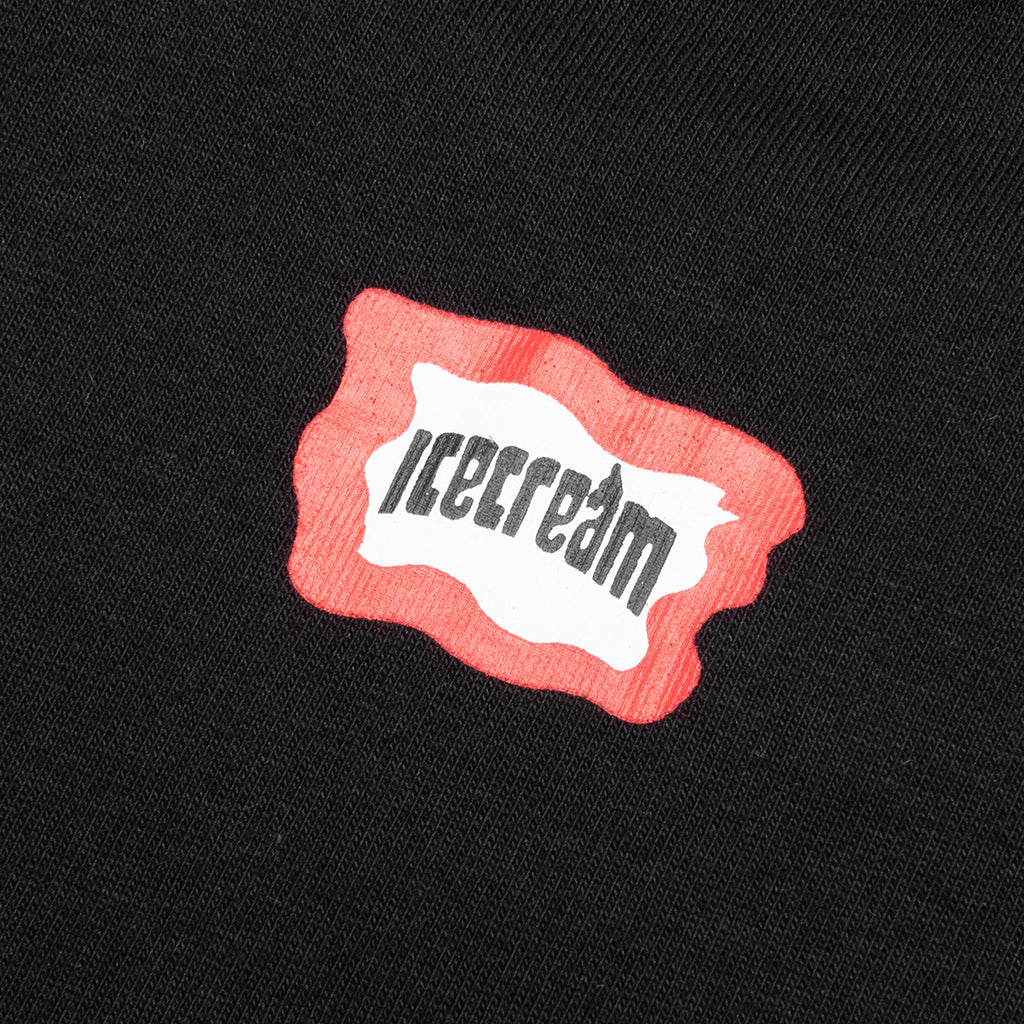 Pearl Beads S S Tee Black