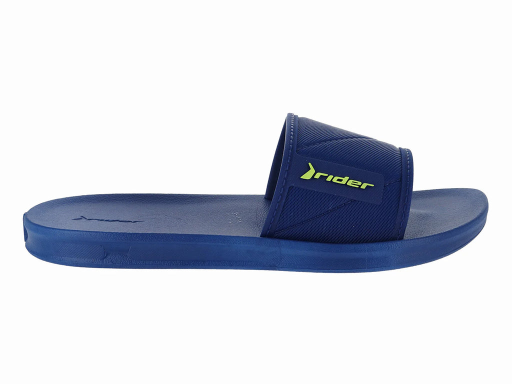 Sandalias Rider Street Slide Azul y Verde para Niño