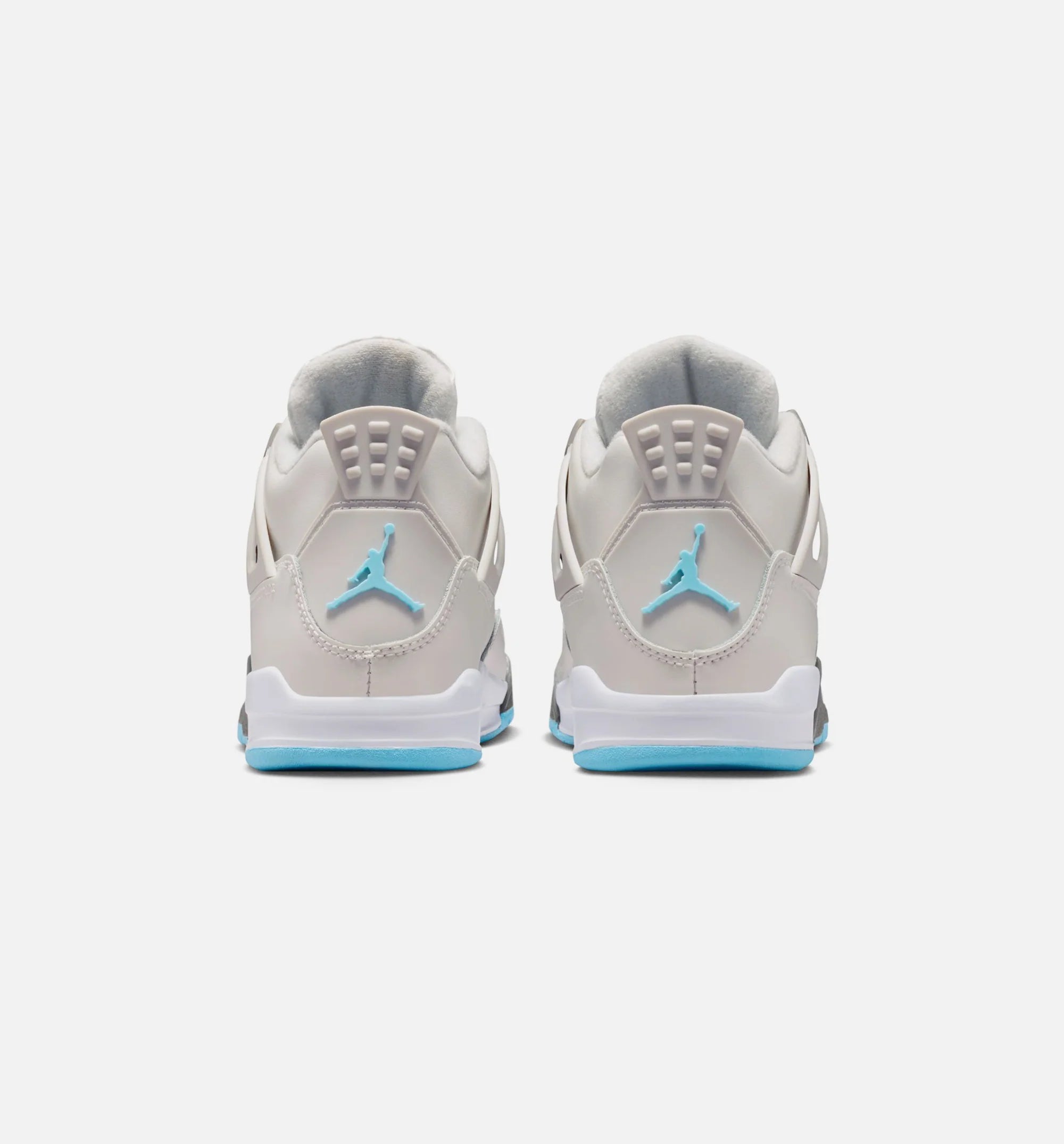 Air Jordan 4 Retro Blue Chill Preschool Lifestyle Shoe Photon Dust Blue Chill Flat Pewter White Blue Tint