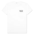 Washed Heavyweight Crewneck T Shirt Type 5 White