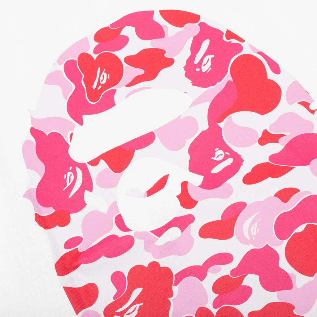 ABC Camo By Bathing Ape Tee White Pink
