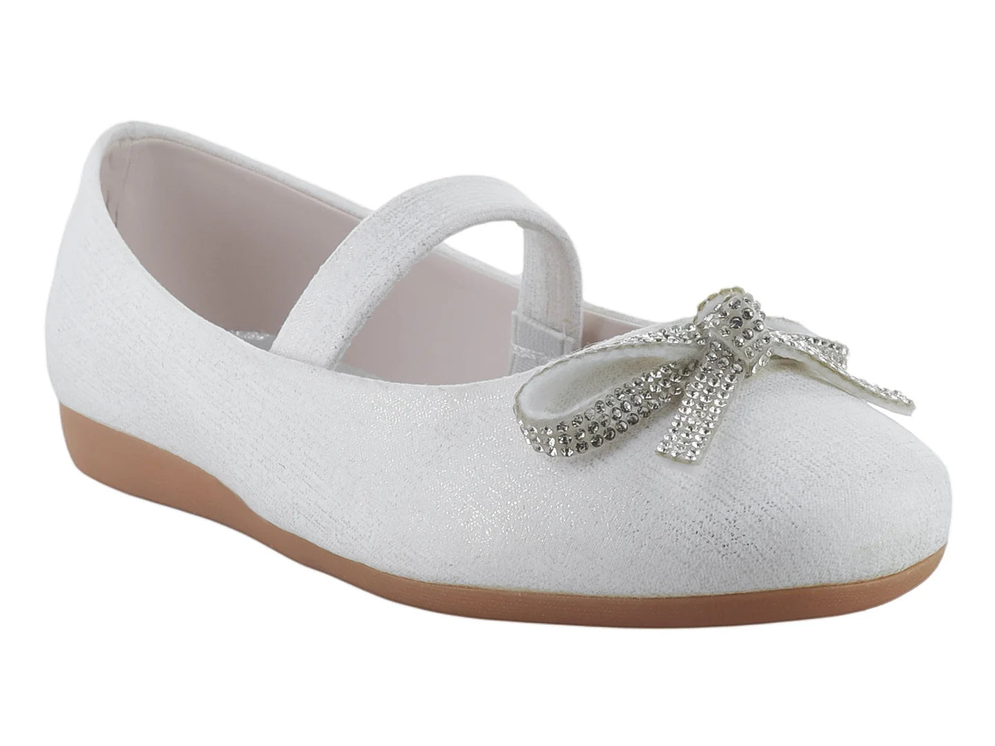 Zapatos Planos Miss Pink Color Oro para Niña