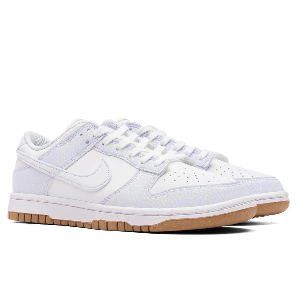 Womens Nike Dunk Low Premium Next Nature White Football Grey Gum Light Brown