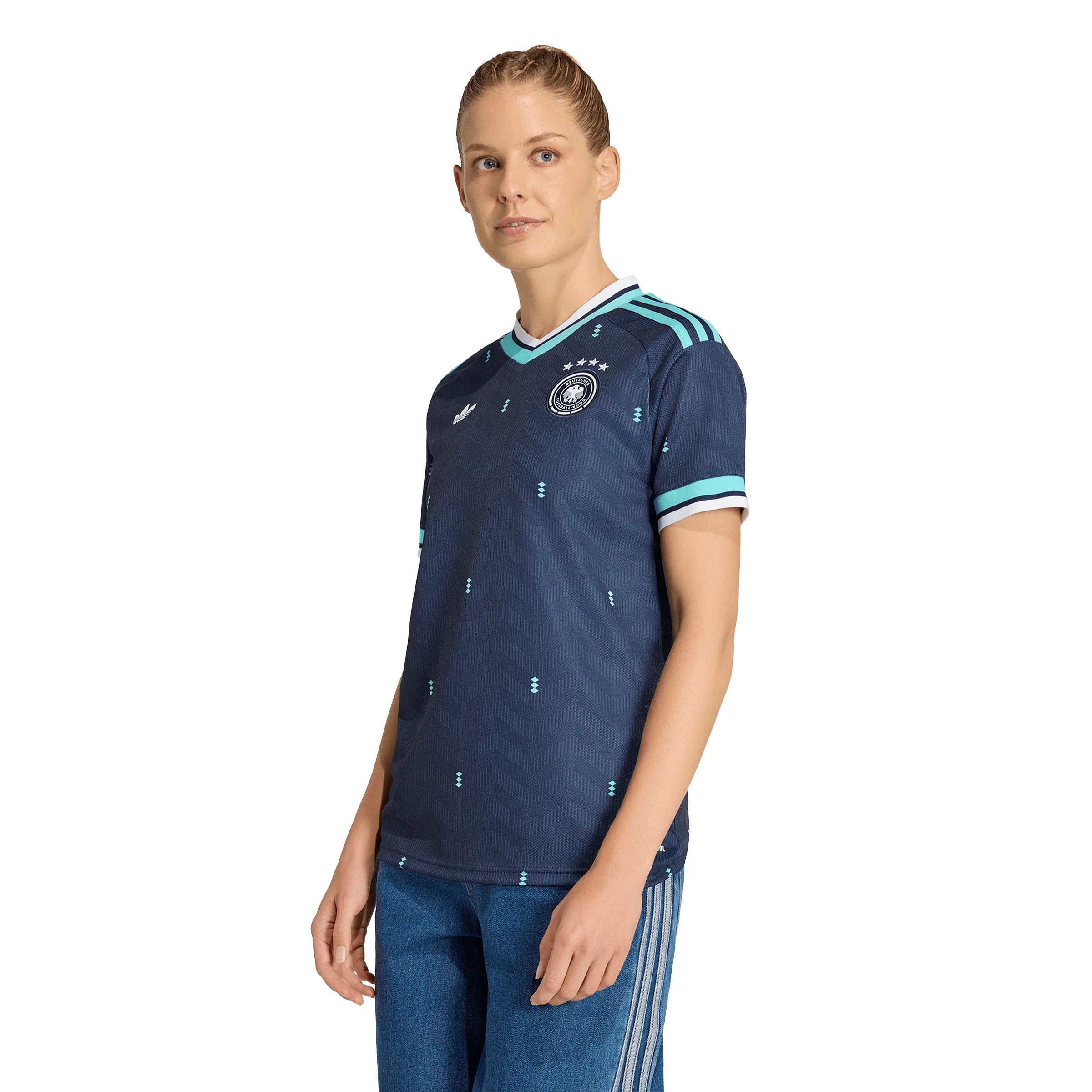 adidas Germany Away Womens Soccer Jersey 2026 Navy